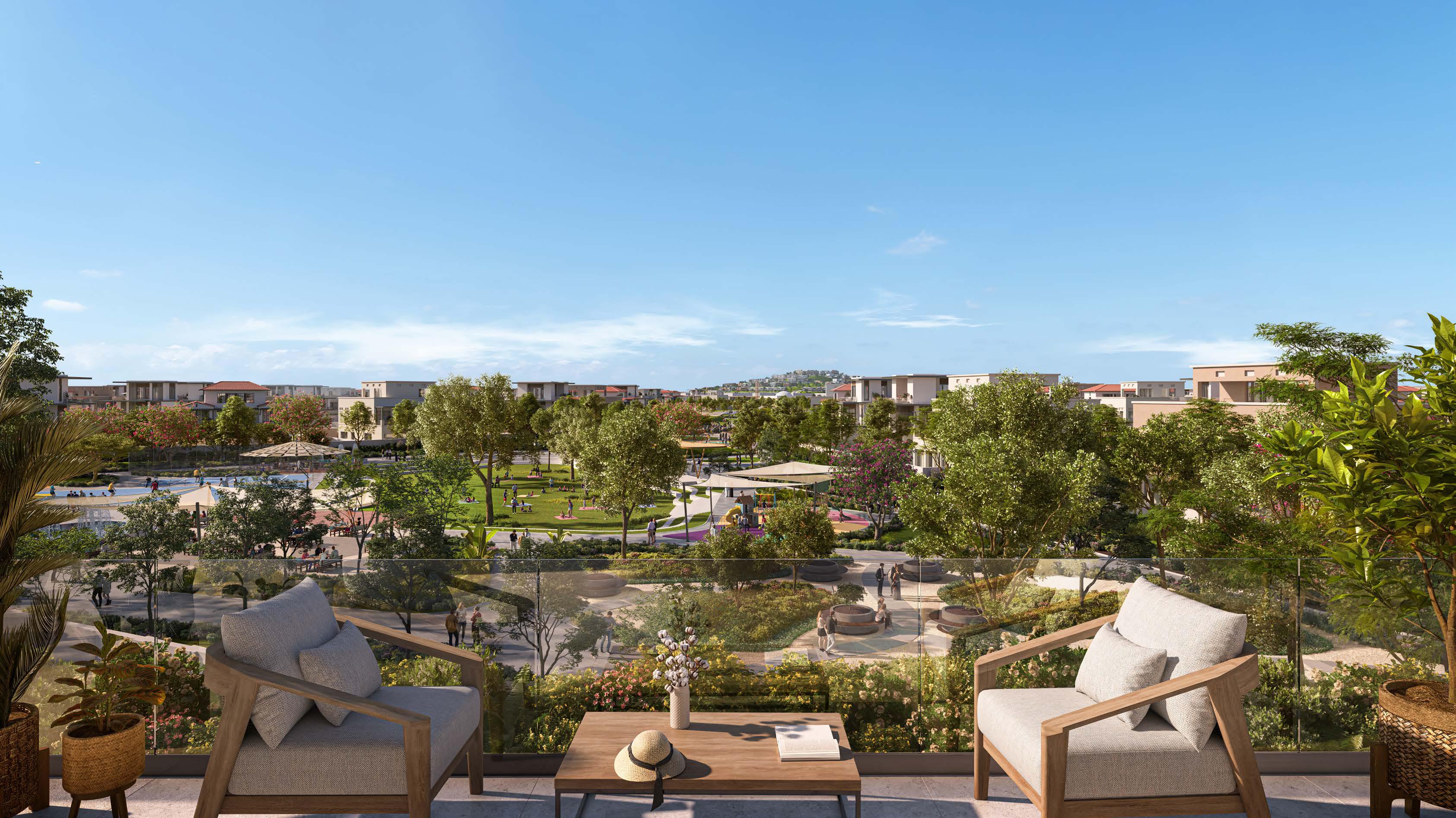 Modern villa exterior design in Wadeem, showcasing 4 to 6-bedroom luxury homes in Abu Dhabi